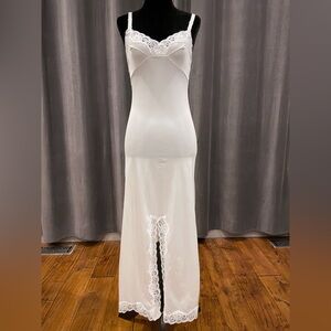 Vintage white Patricia slip dress